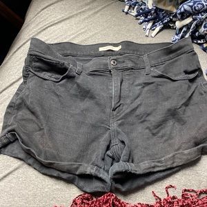 Levi mid length shorts